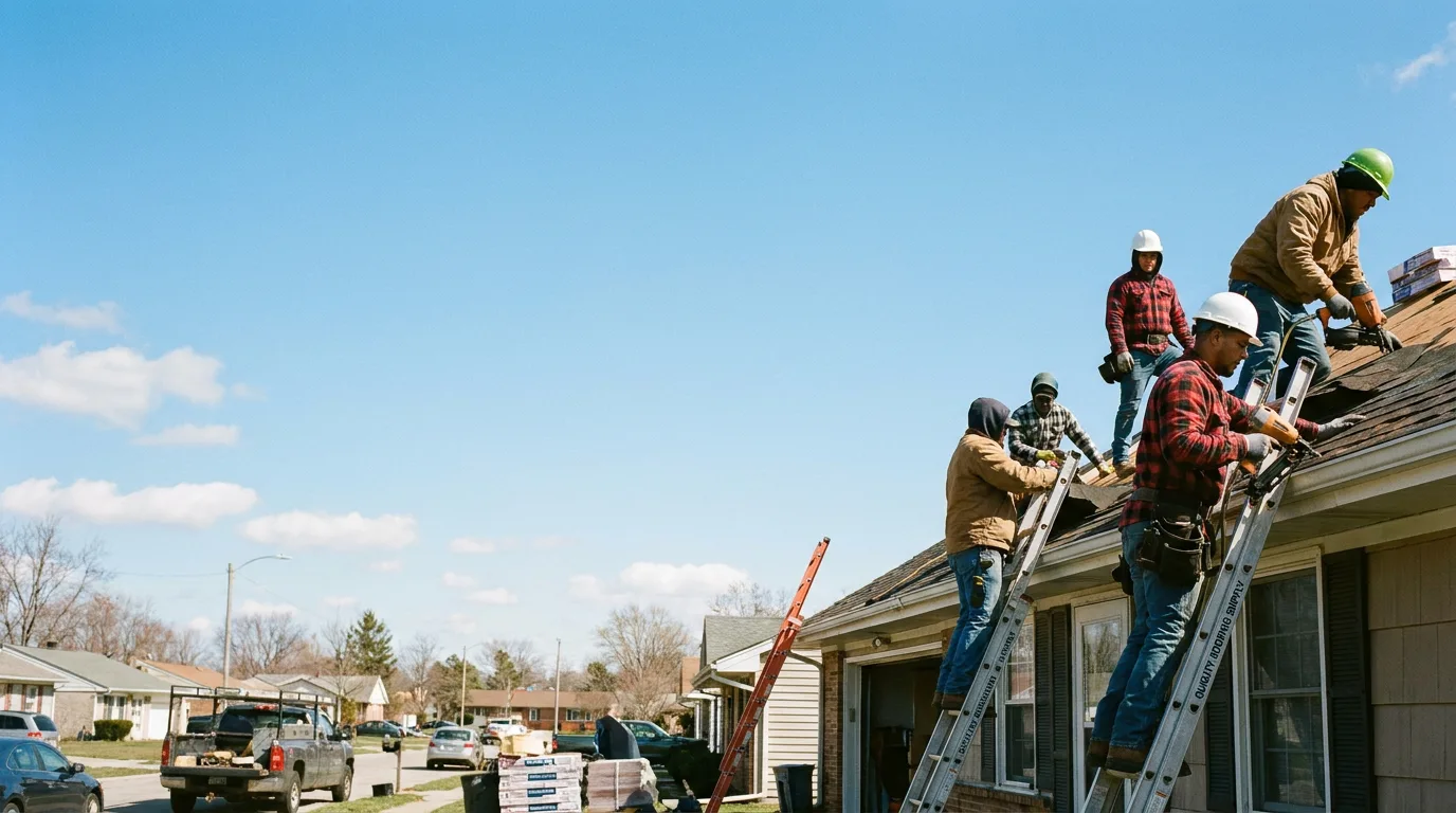 Roofing in Chambersburg, IL near me